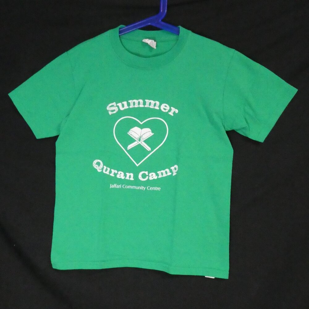 ATC - Authentic T-Shirt Company | youth large | Green Summer Quaran Camp Tee